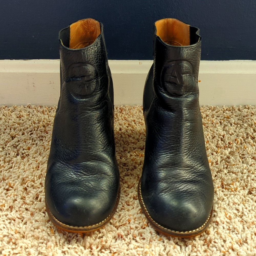 Armani booties